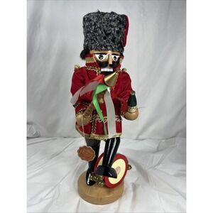 Steinbach: The Dancing Hungarian Nutcracker w/ Tokaji 16" Tall w/Foil Tag Estate
